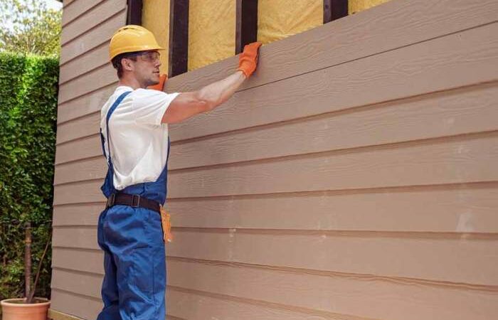 Cedar siding repair and painting near me